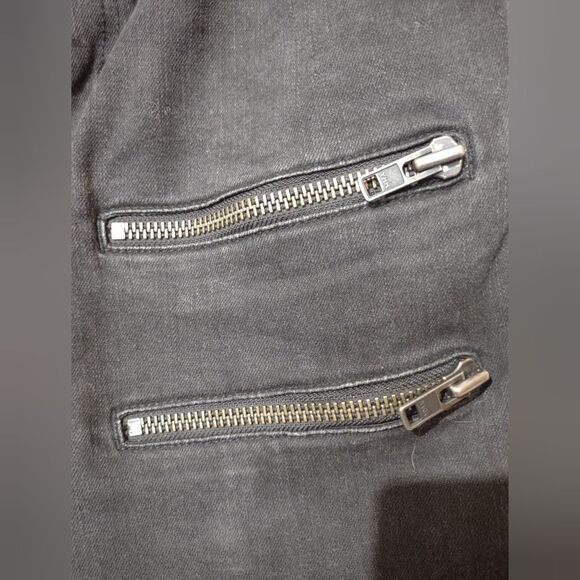 WILLIAM RAST Men's Slim Straight Fit Stretch Moto Jeans - Picture 7 of 10